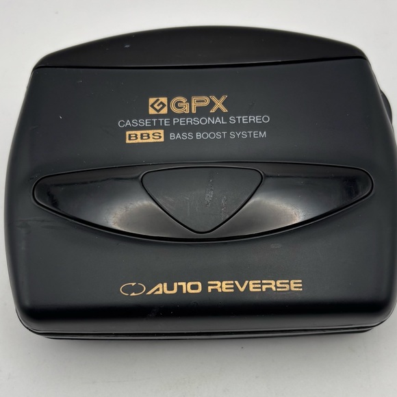 GPX Other - Vintage GPX Gran Prix Cassette Player Auto Reverse BBS Bass Boost Walkman Style